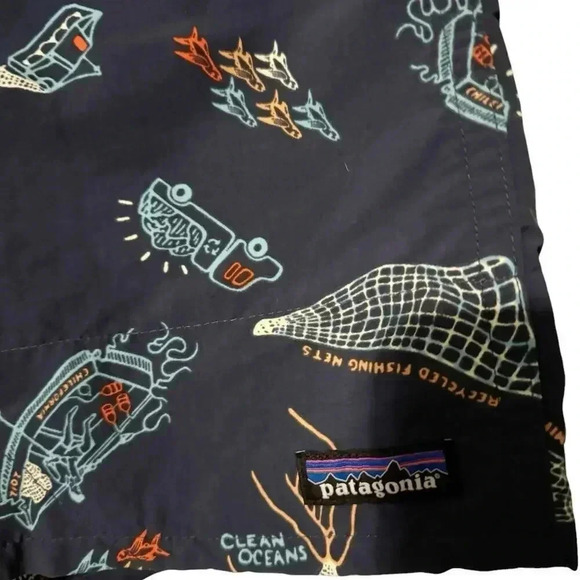 Patagonia Men’s Baggies Board Shorts‎ Size Large - Picture 5 of 5